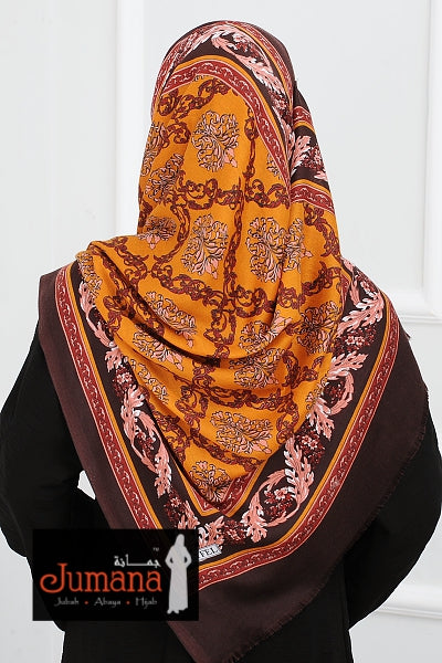 Shawl OTTOMAN VIBES - Gold Brown