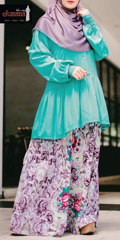 Skirt - Abstract Purple