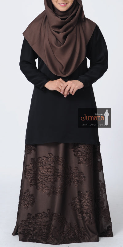 Hannan Skirt - Dark Brown