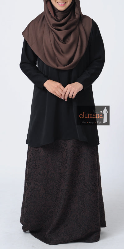 Habeeba Skirt - Brown