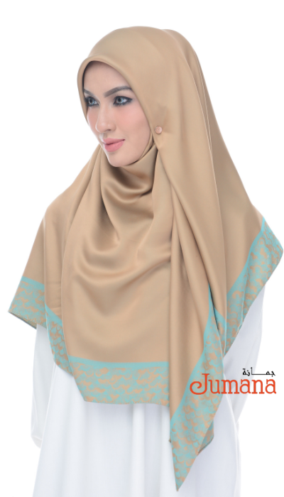 Square Hijab - Rosa P1