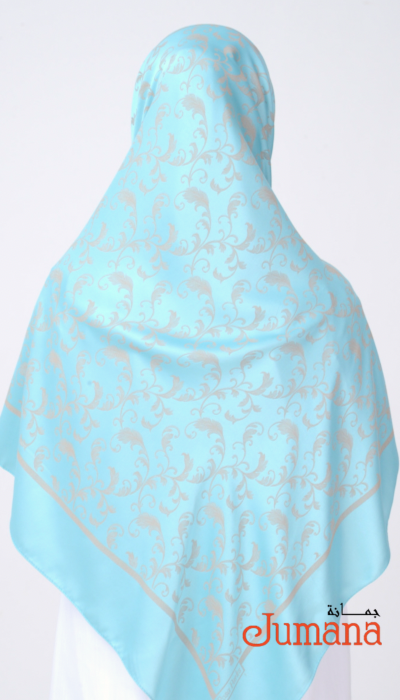Square Hijab - RP Classic Blue