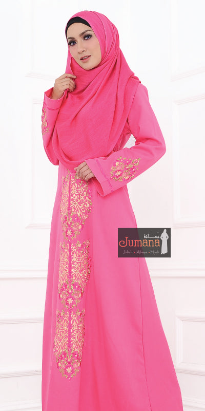 Jubah JANNAH Pink
