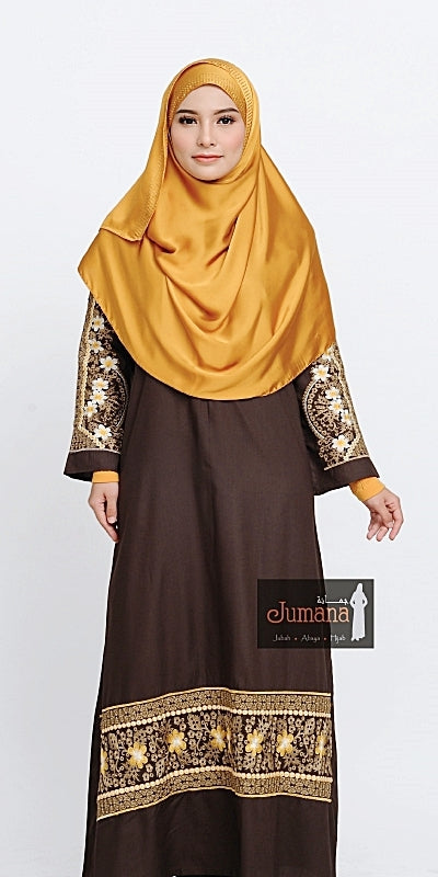 Jubah LAILA Brown
