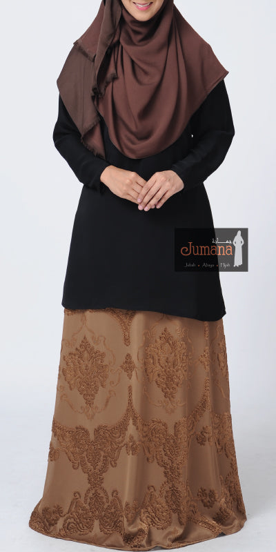 Hannan Skirt - Medium Brown