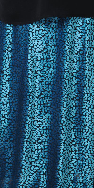 Velvet Skirt - Turqoise