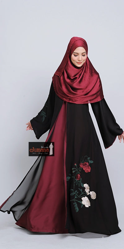 Abaya Rossa