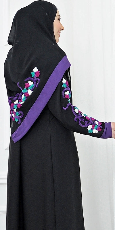 Abaya Fatihah Purple