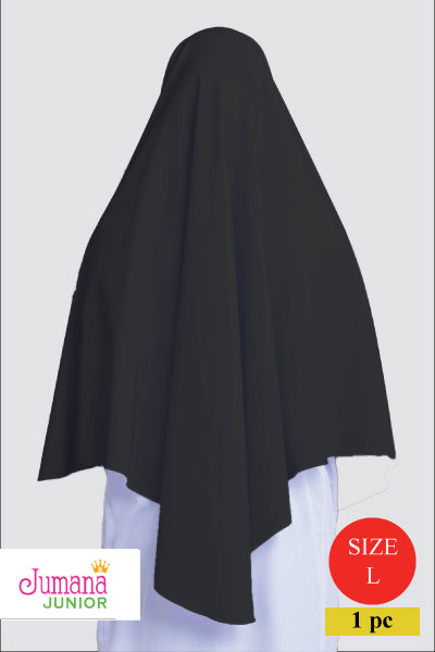 Tudung Sek Men Agama - Sufiyya (BLACK) - size L