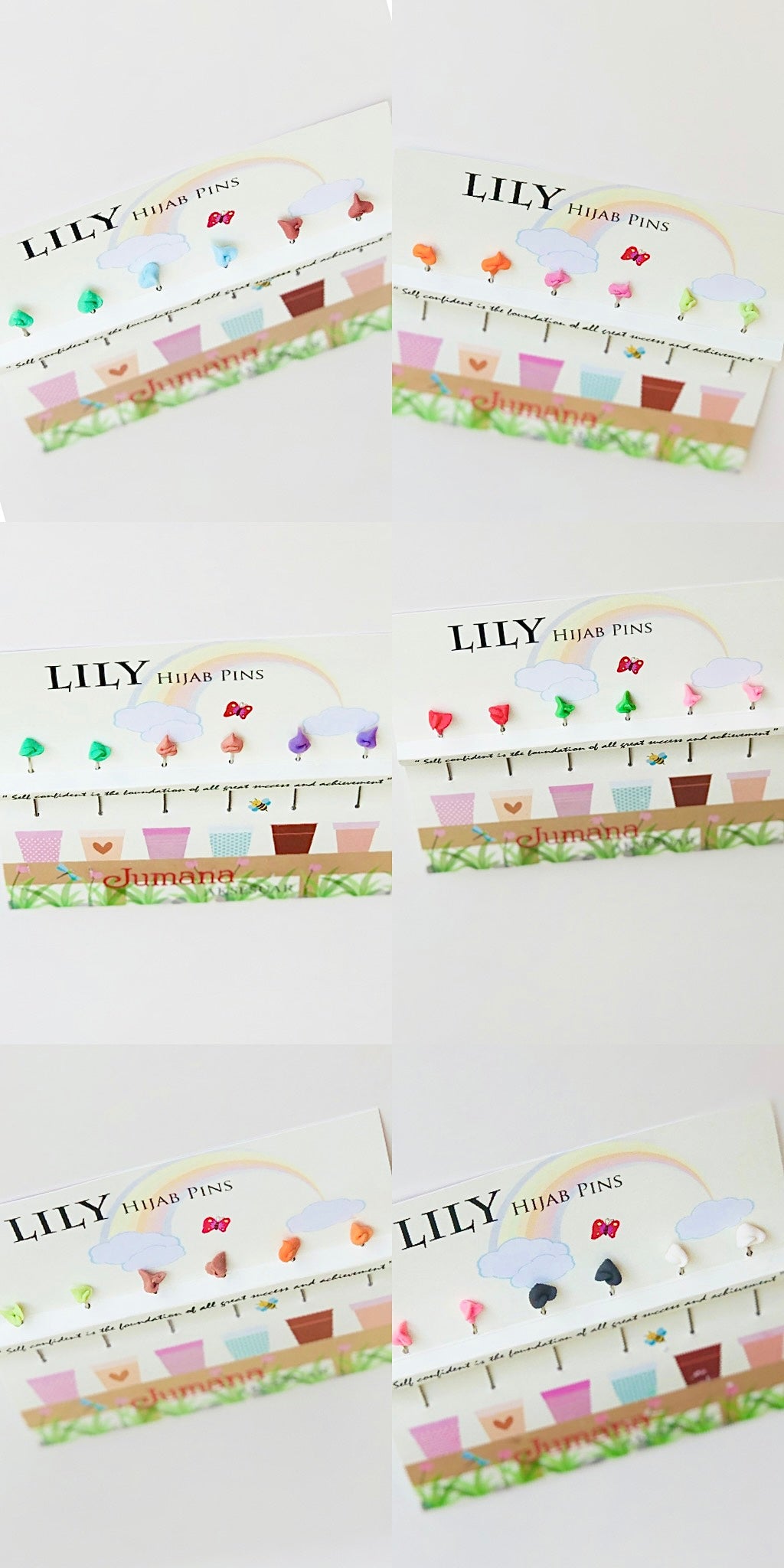 LILY (random colours) - Hijab Pins