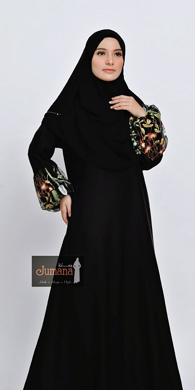 Abaya Wild Flowers